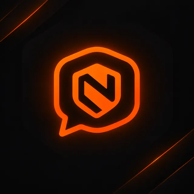 Chat bubble with the Nexo mark